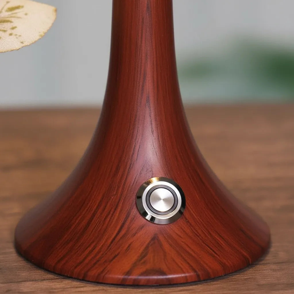 Lampe de Chevet Tactile Bois