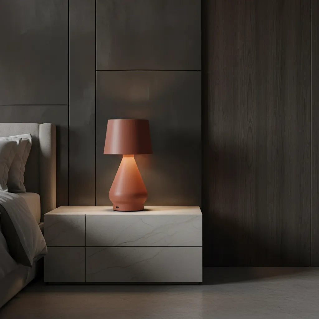 Lampe de Chevet Terracotta