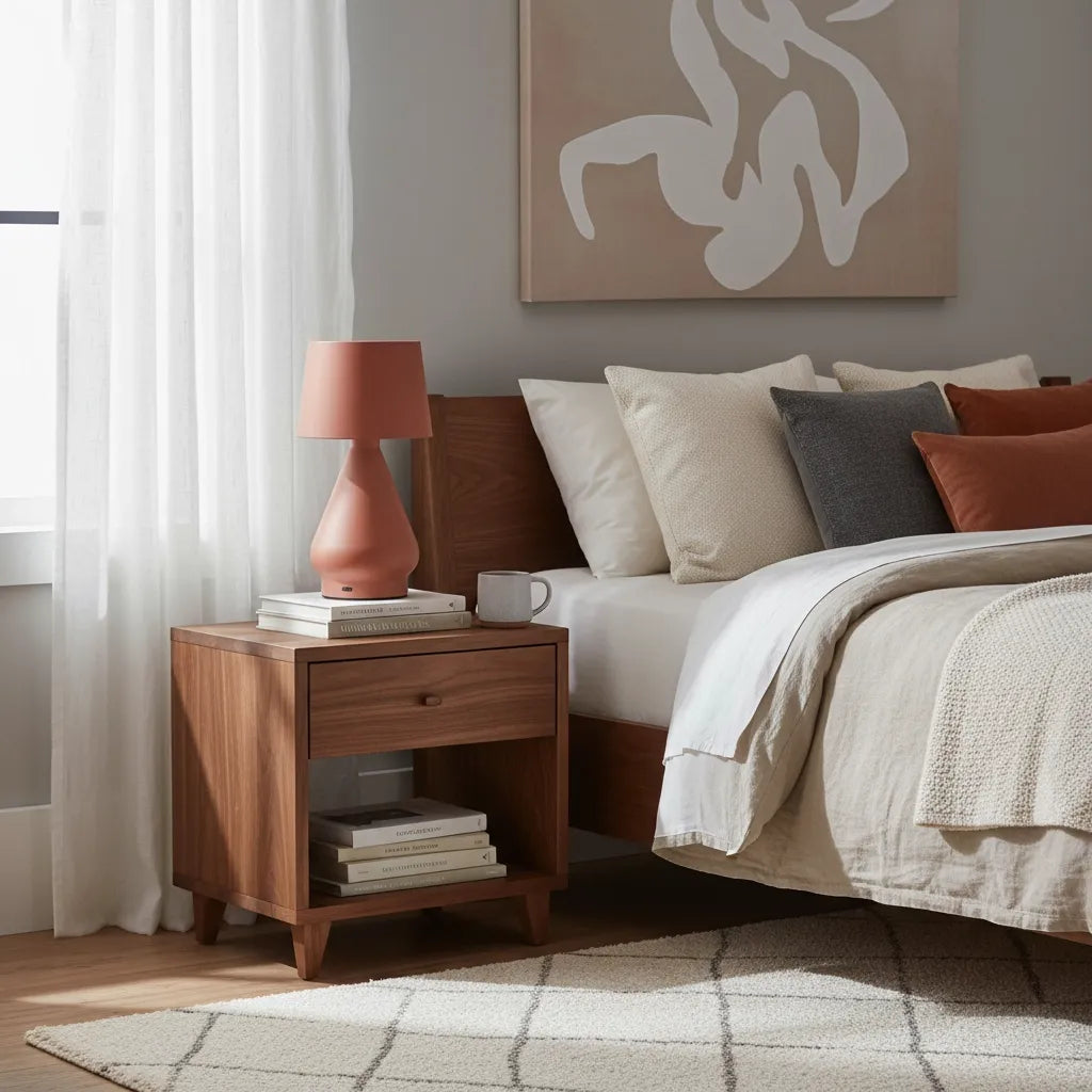 Lampe de Chevet Terracotta