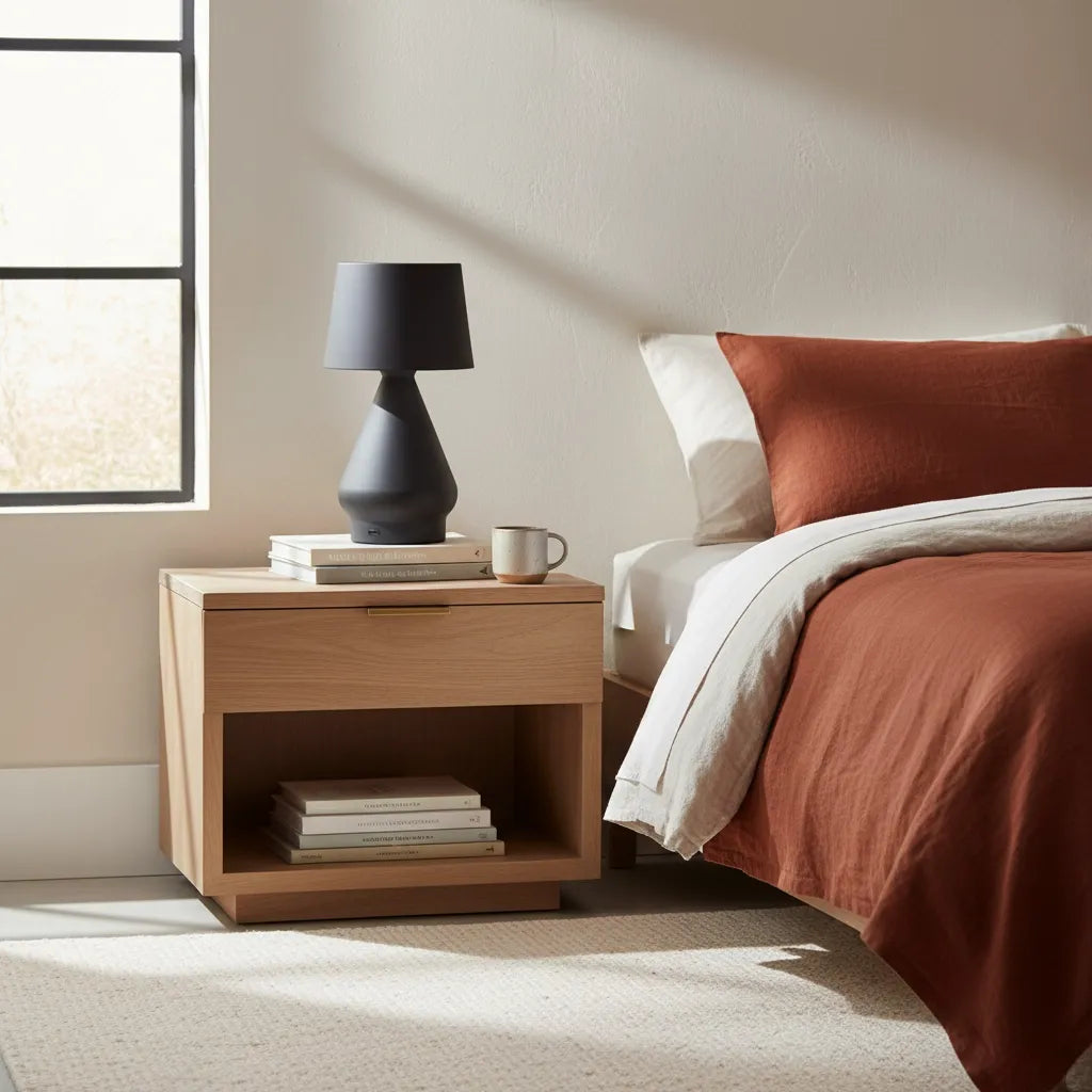 Lampe de Chevet Terracotta