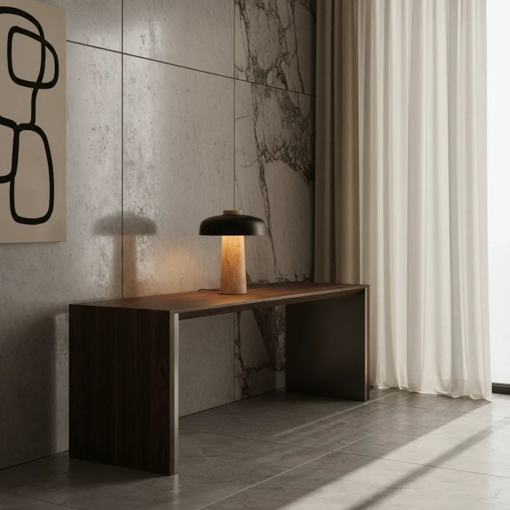 Lampe de Chevet Travertin