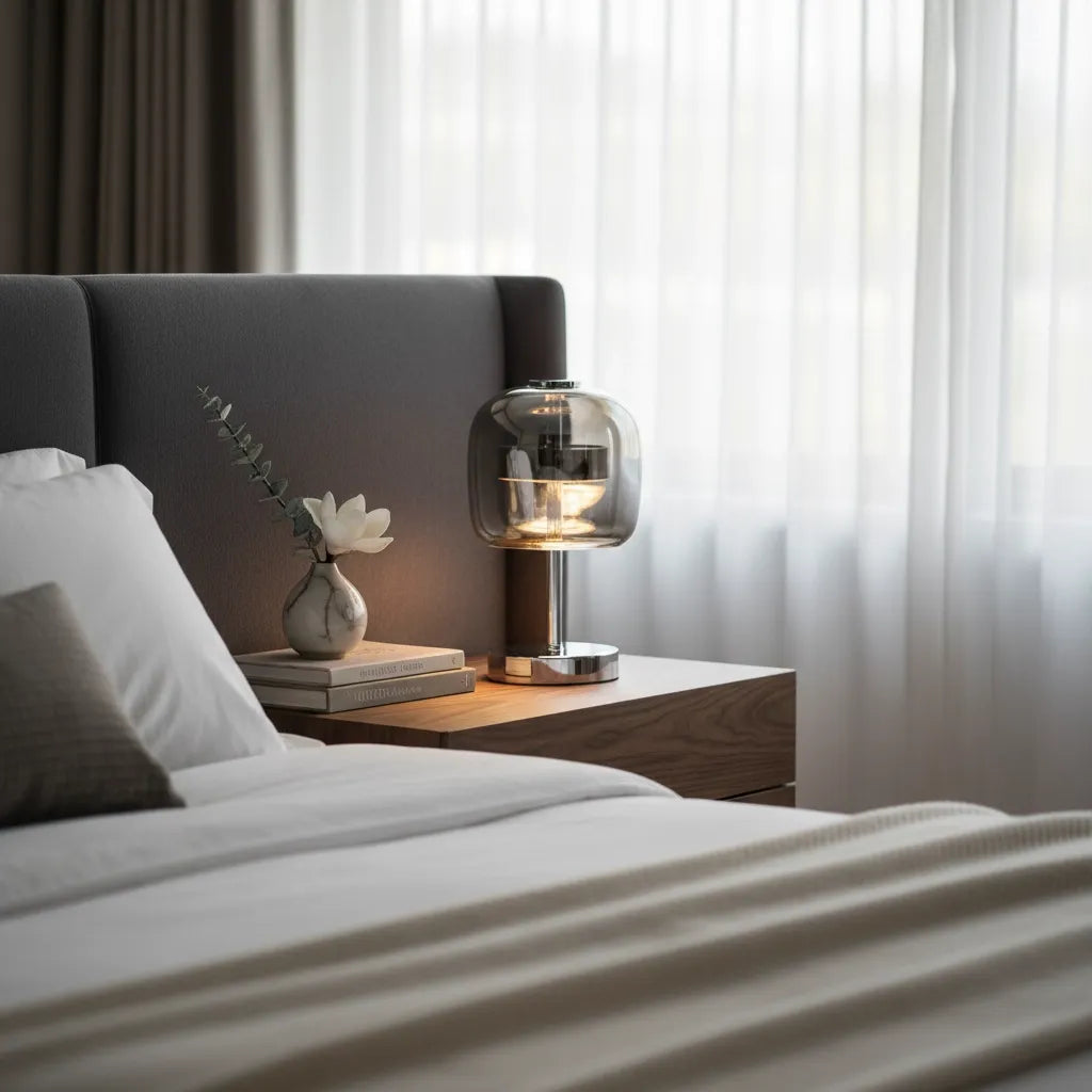 Lampe de Chevet Verre