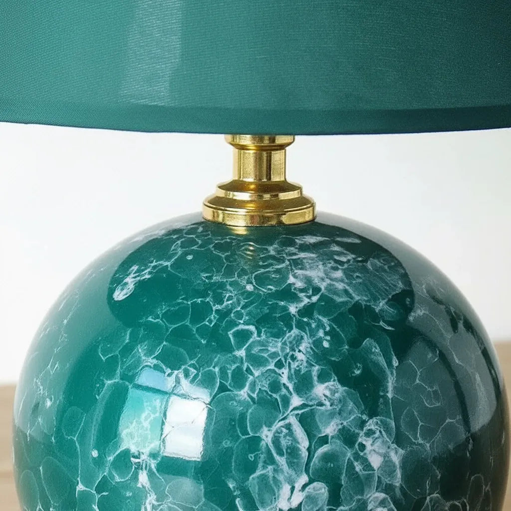 Lampe de Chevet Vert Émeraude