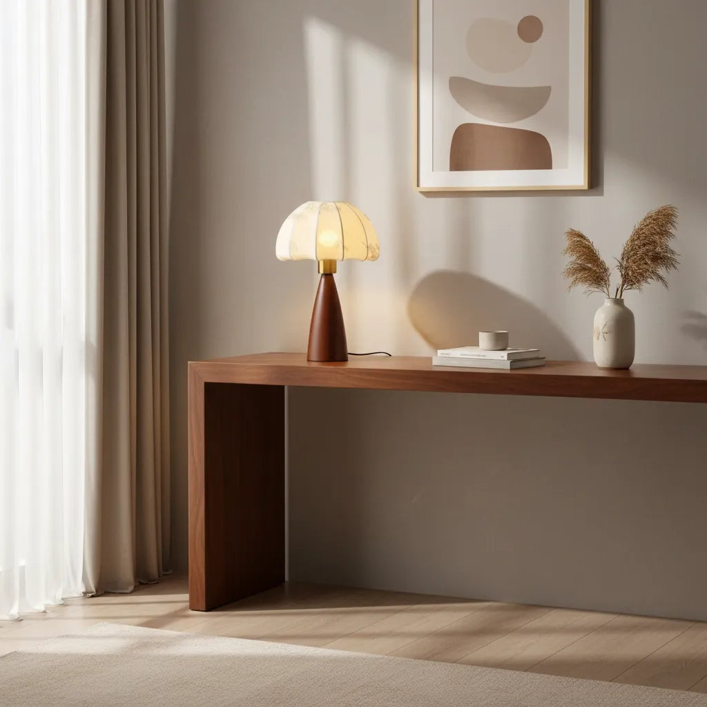 Lampe de Chevet Vintage Bois