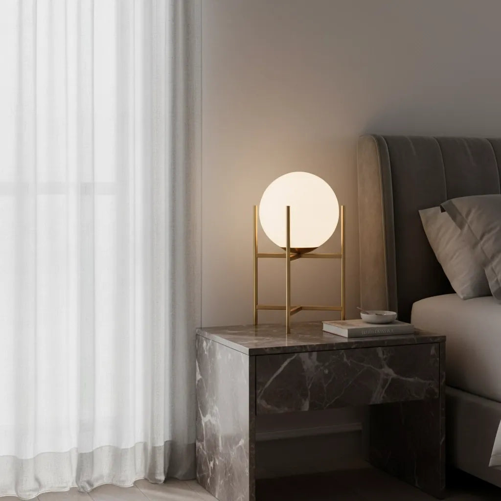 Lampe de Table Boule