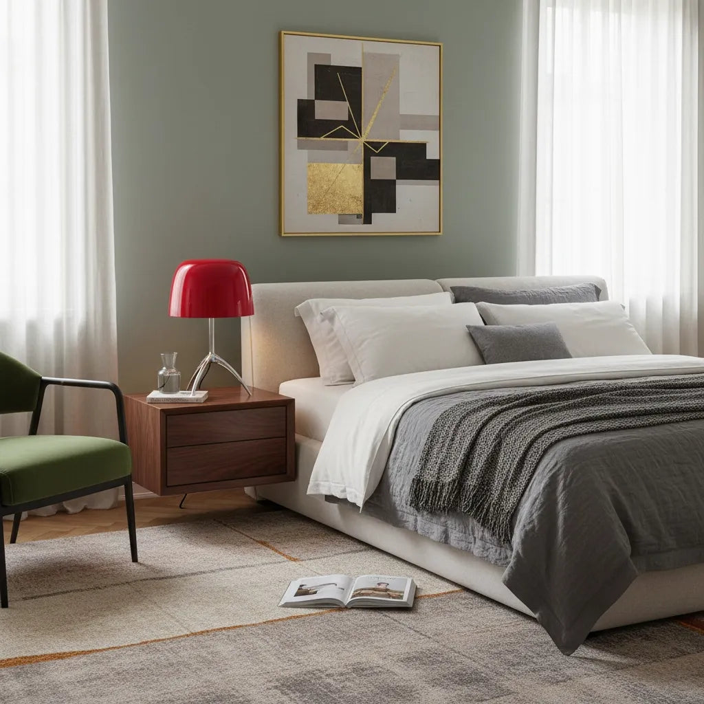 Lampe Design Italien de Chevet