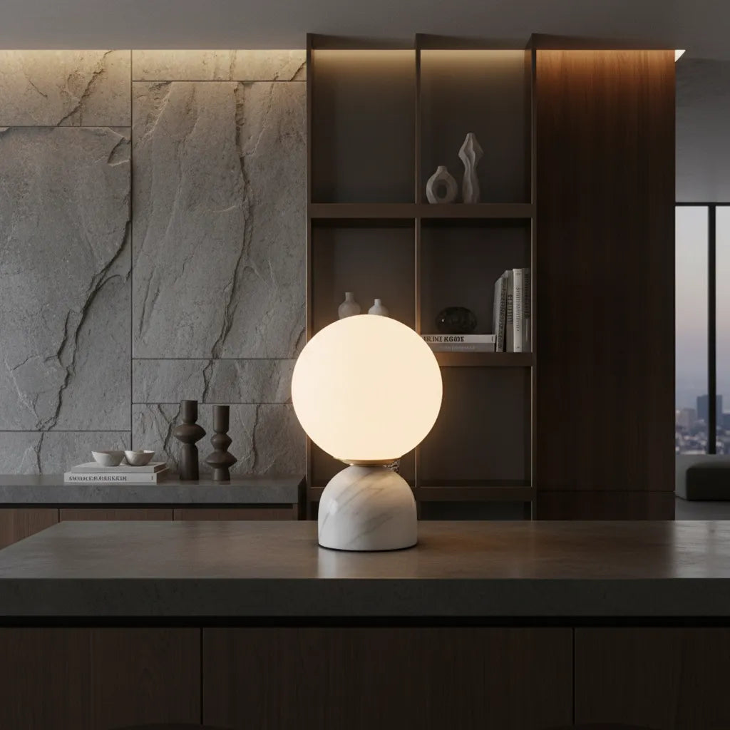 Lampe en Marbre