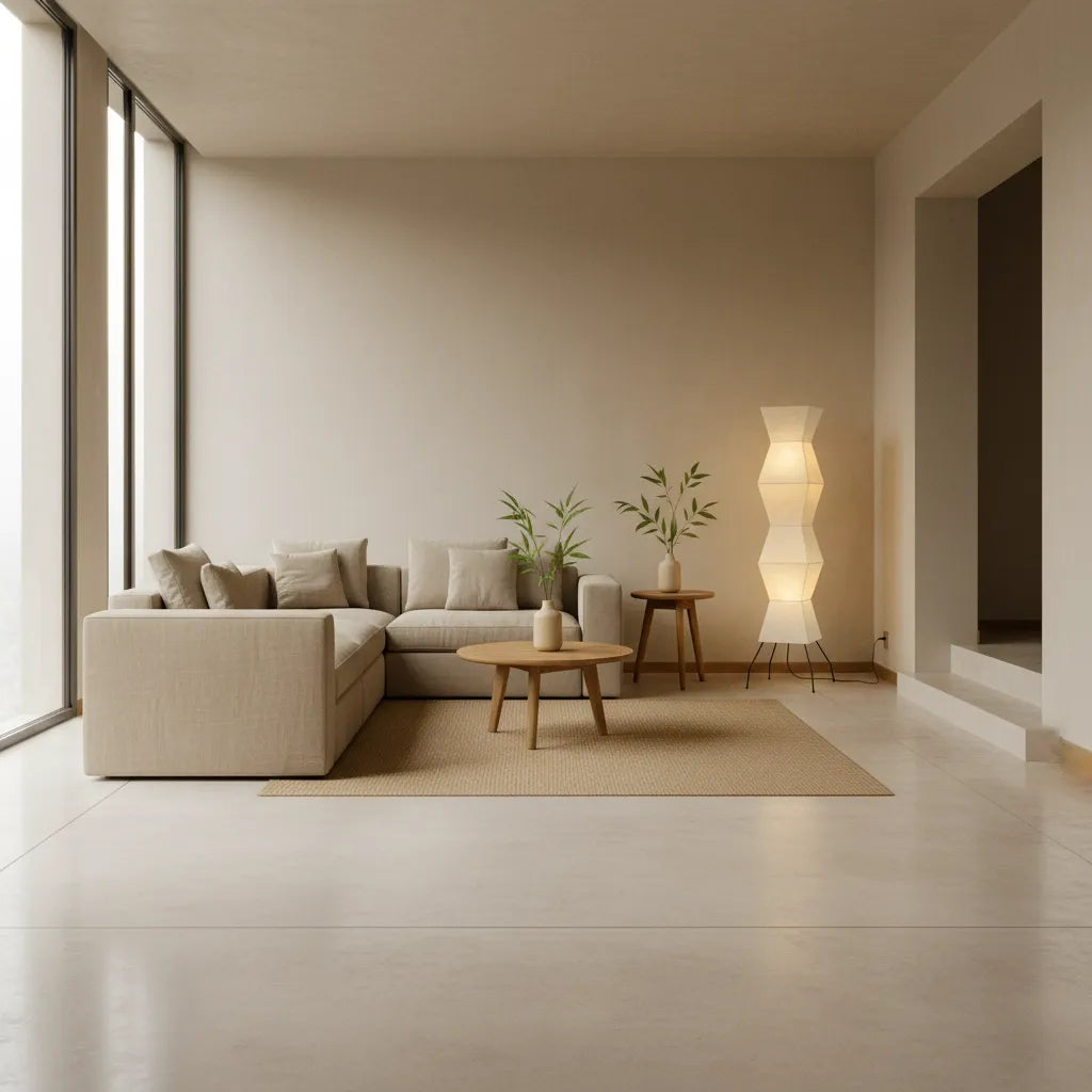 Lampe en Papier de Riz