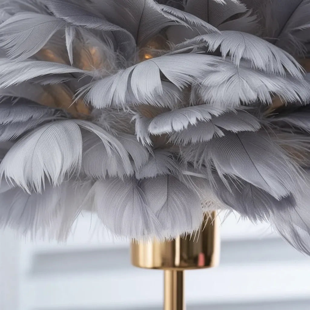 Lampe en Plume