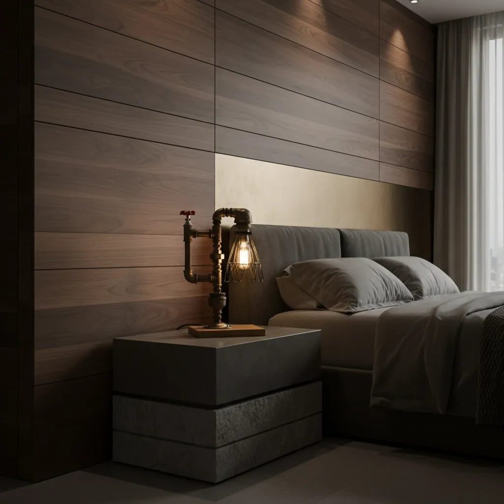 Lampe Industrielle de Chevet