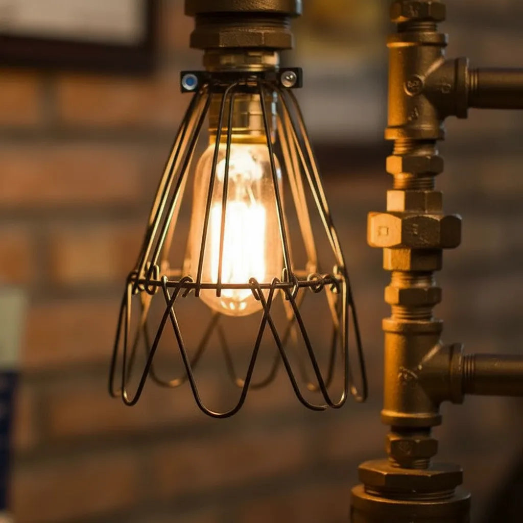 Lampe Industrielle de Chevet