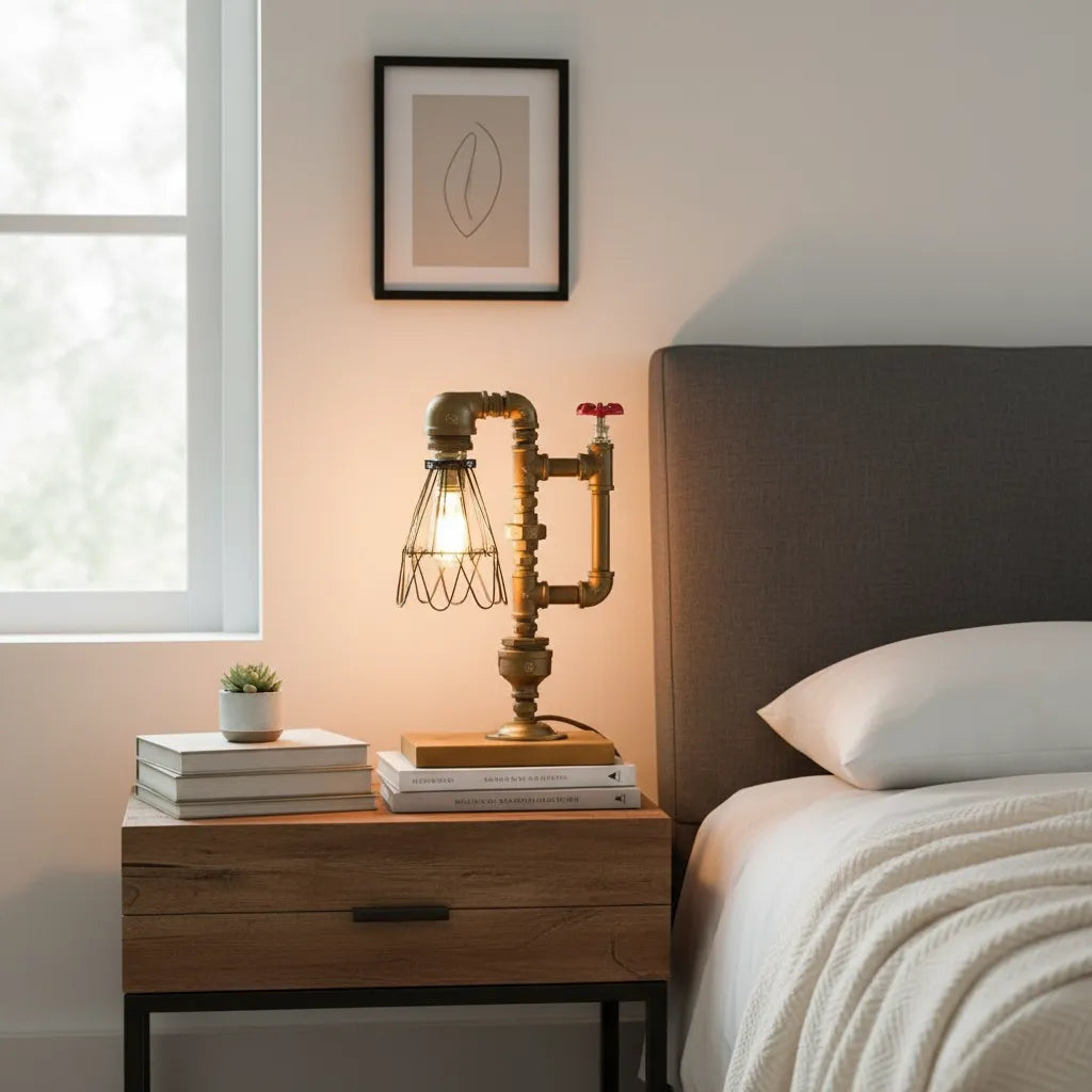 Lampe Industrielle de Chevet