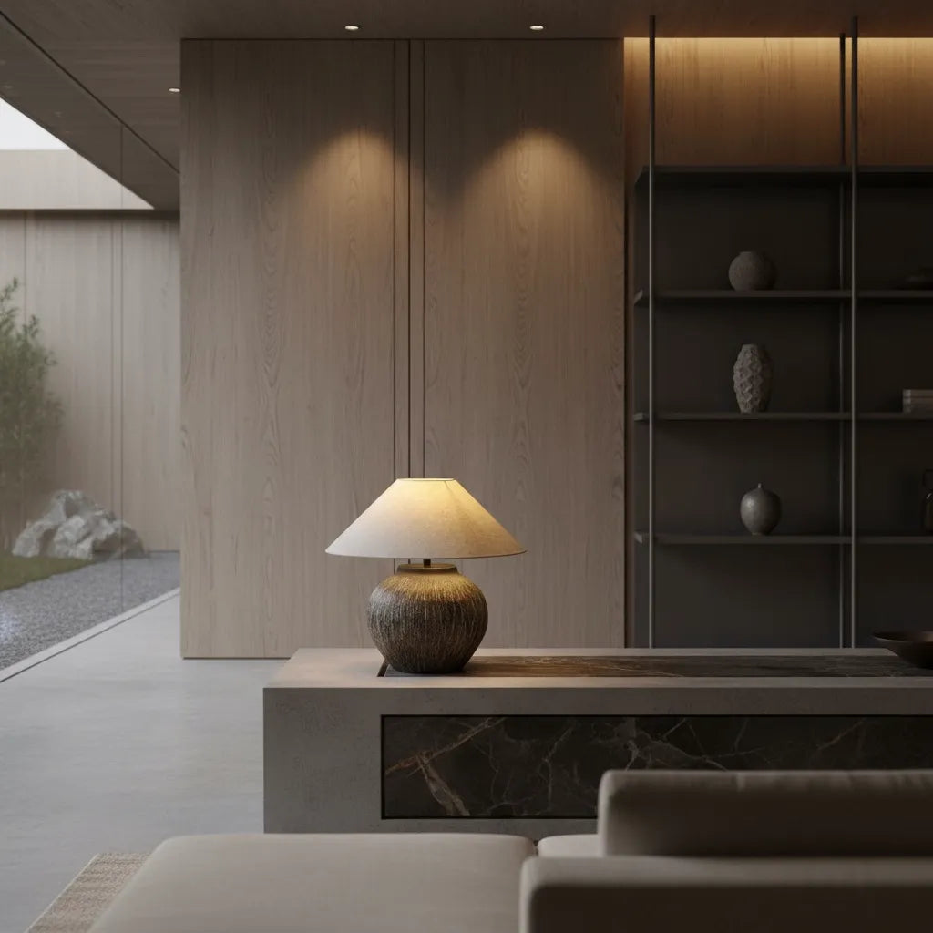 Lampe Japonaise Céramique