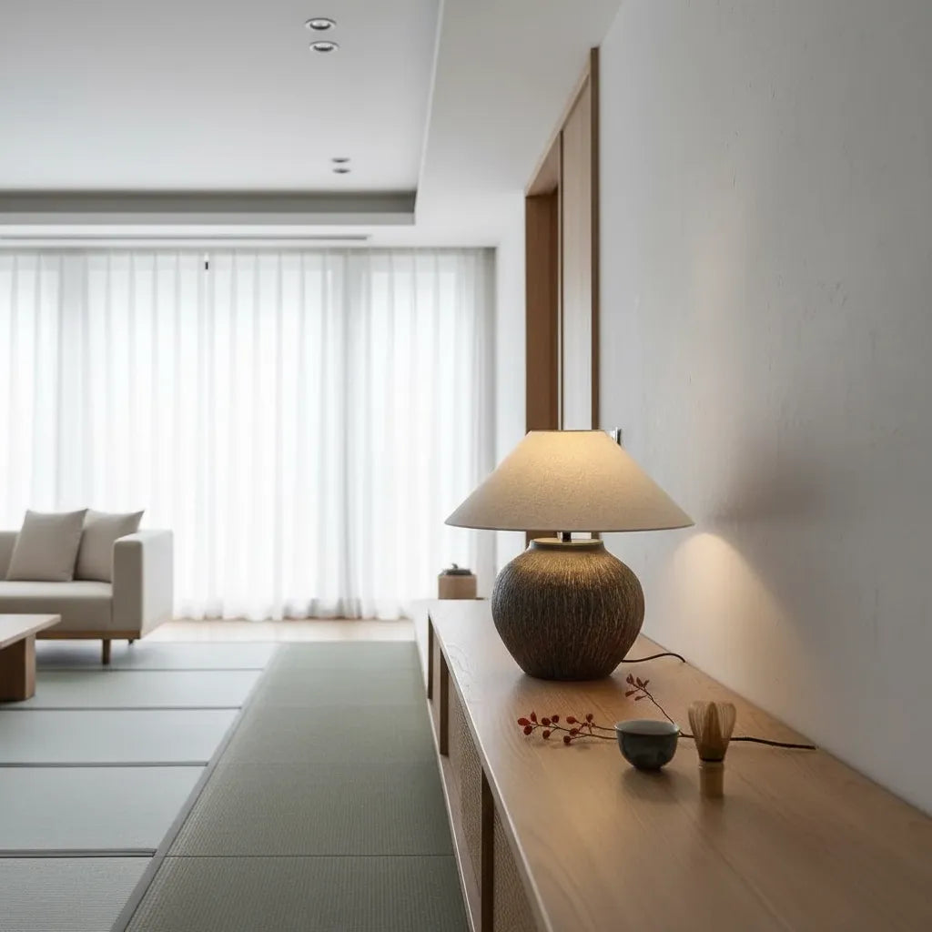 Lampe Japonaise Céramique