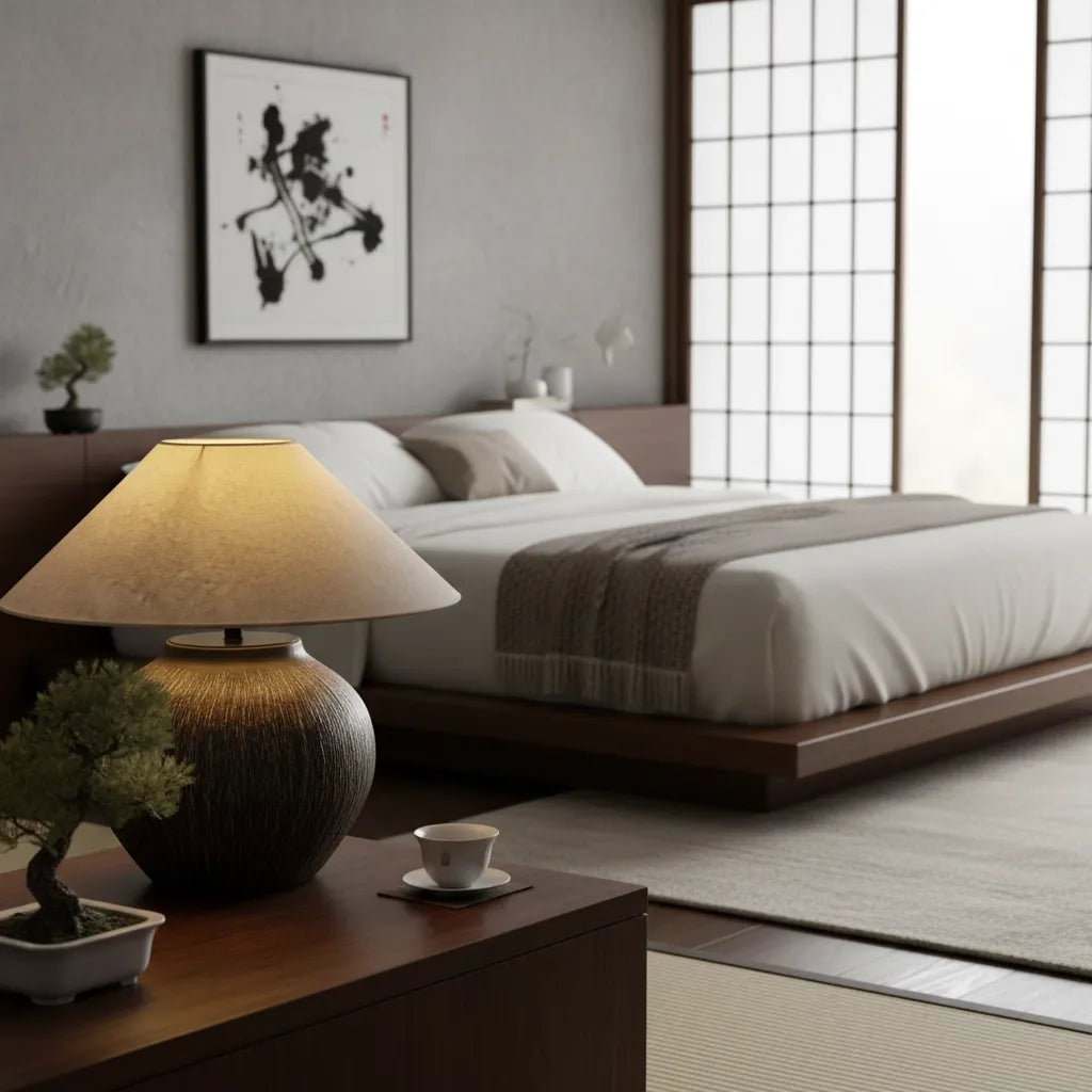 Lampe Japonaise Céramique