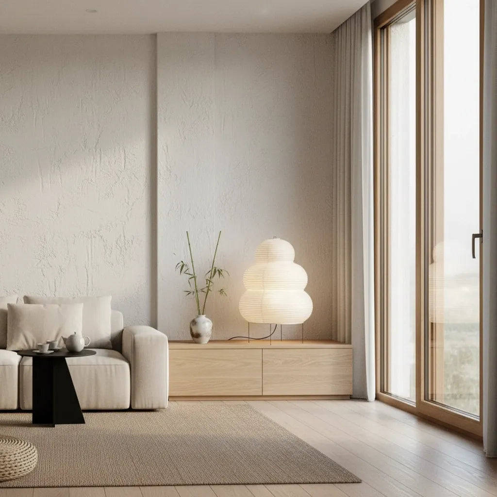 Lampe Japonaise Papier