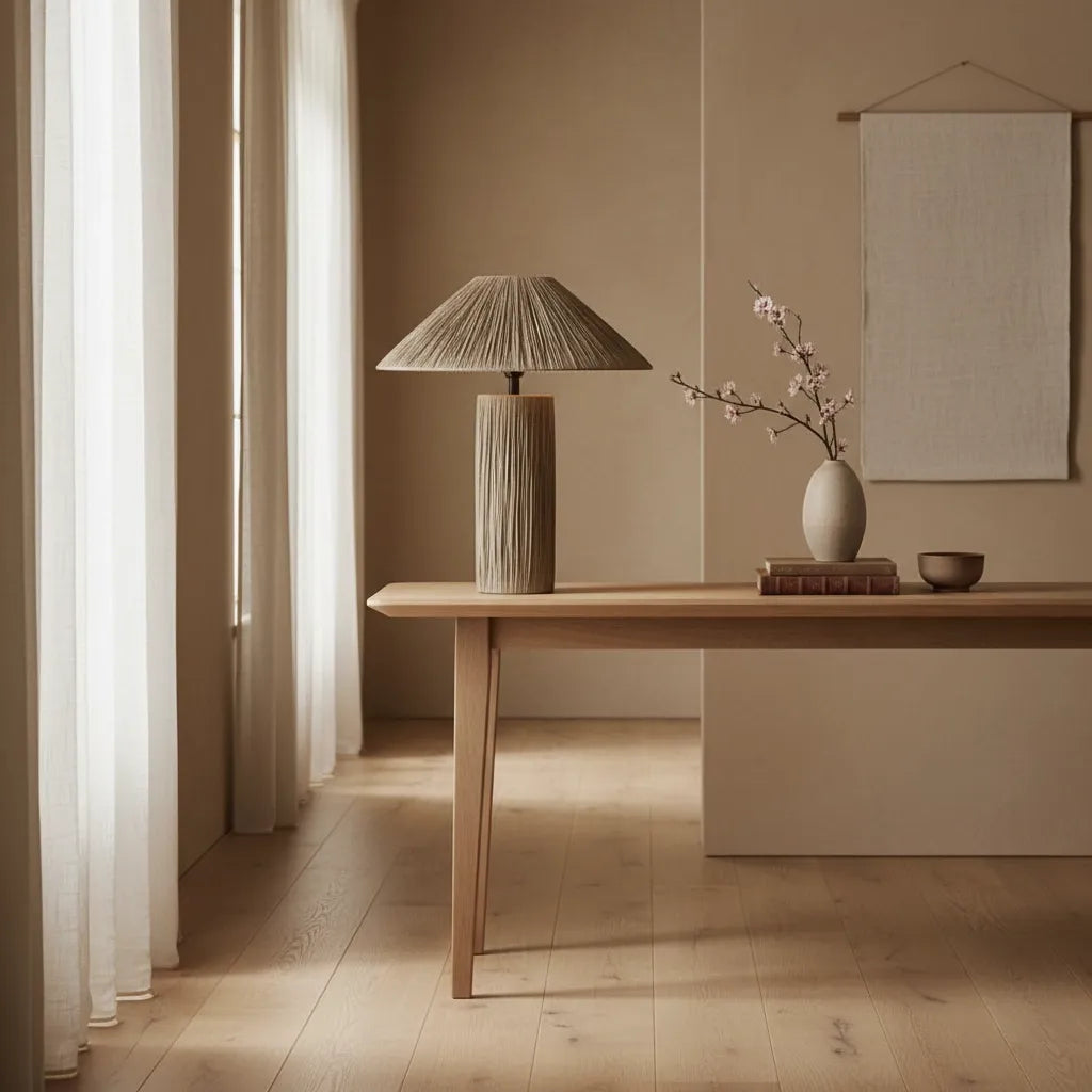 Lampe Japonaise Vintage