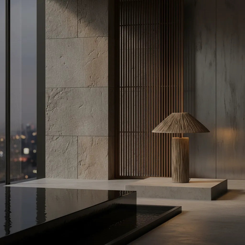 Lampe Japonaise Vintage