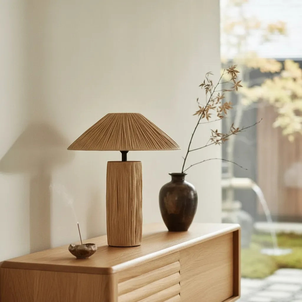 Lampe Japonaise Vintage