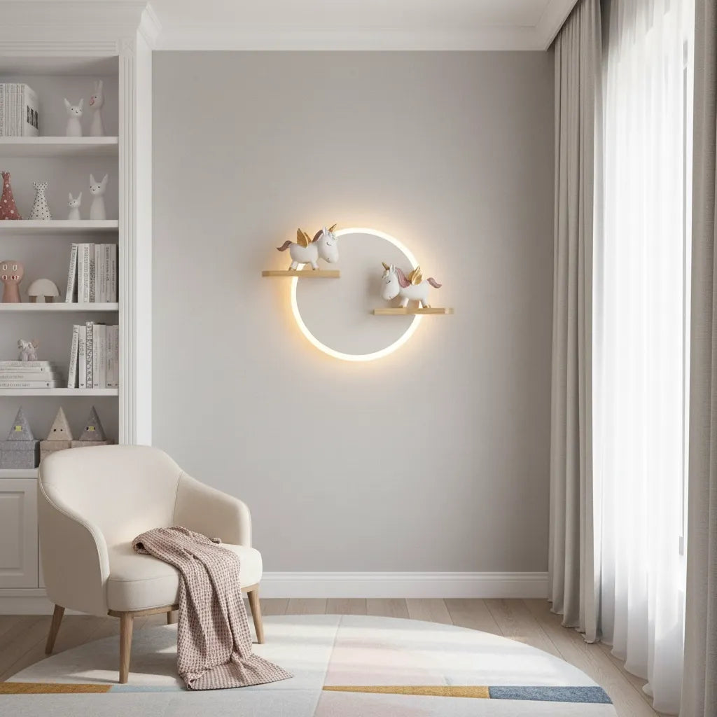 Lampe Licorne de Chevet