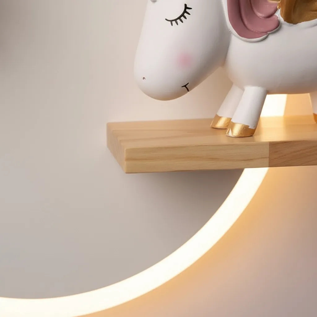 Lampe Licorne de Chevet