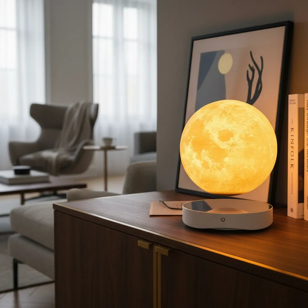 Lampe Lune Lévitation