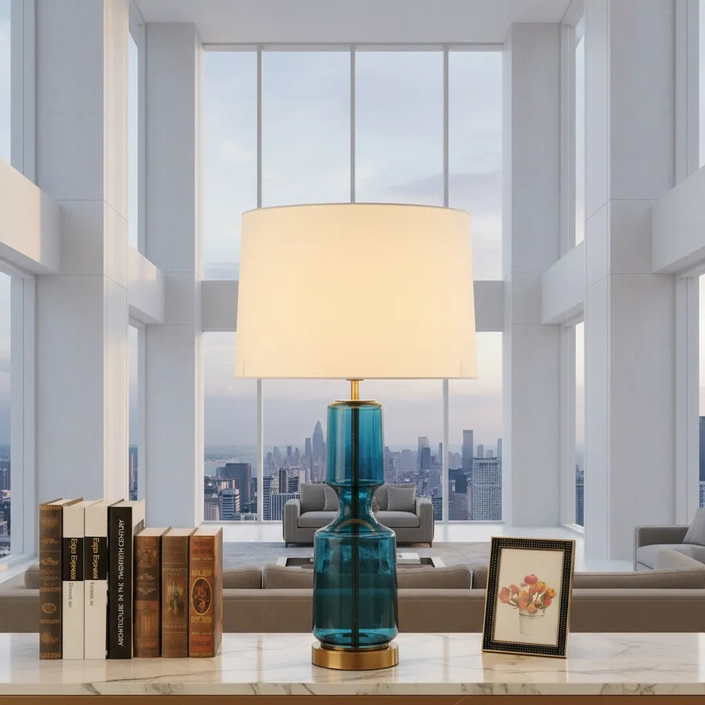 Lampe Minimaliste en Verre