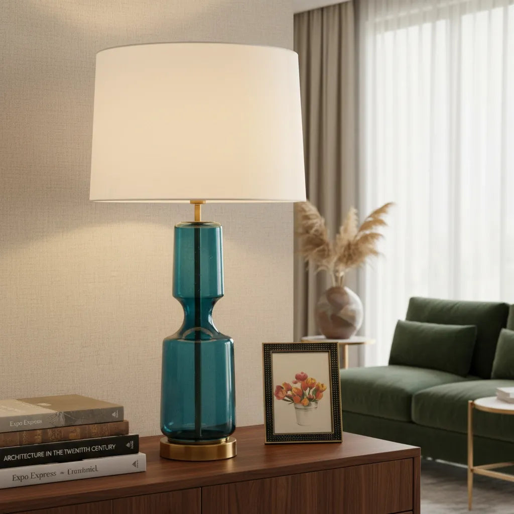 Lampe Minimaliste en Verre