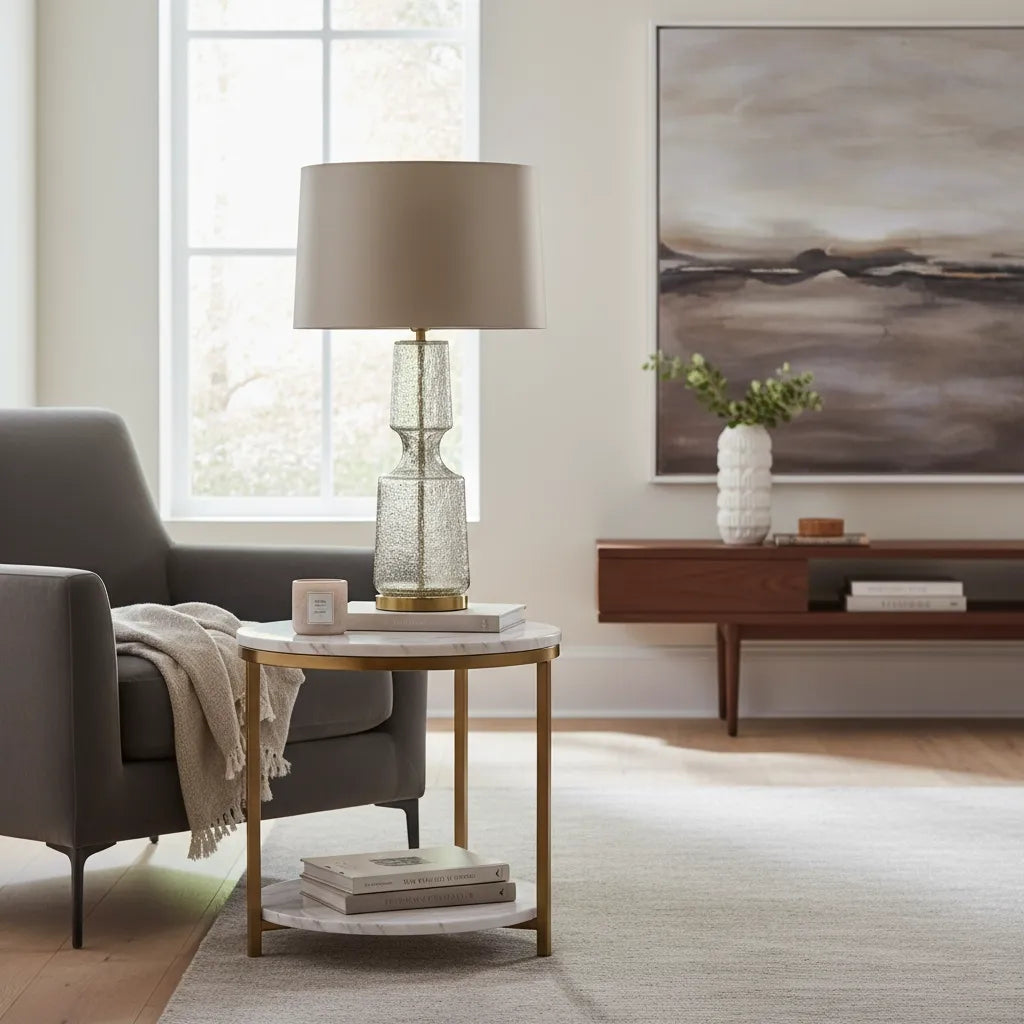 Lampe Minimaliste en Verre