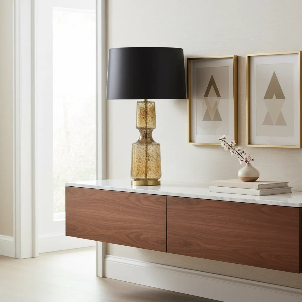 Lampe Minimaliste en Verre