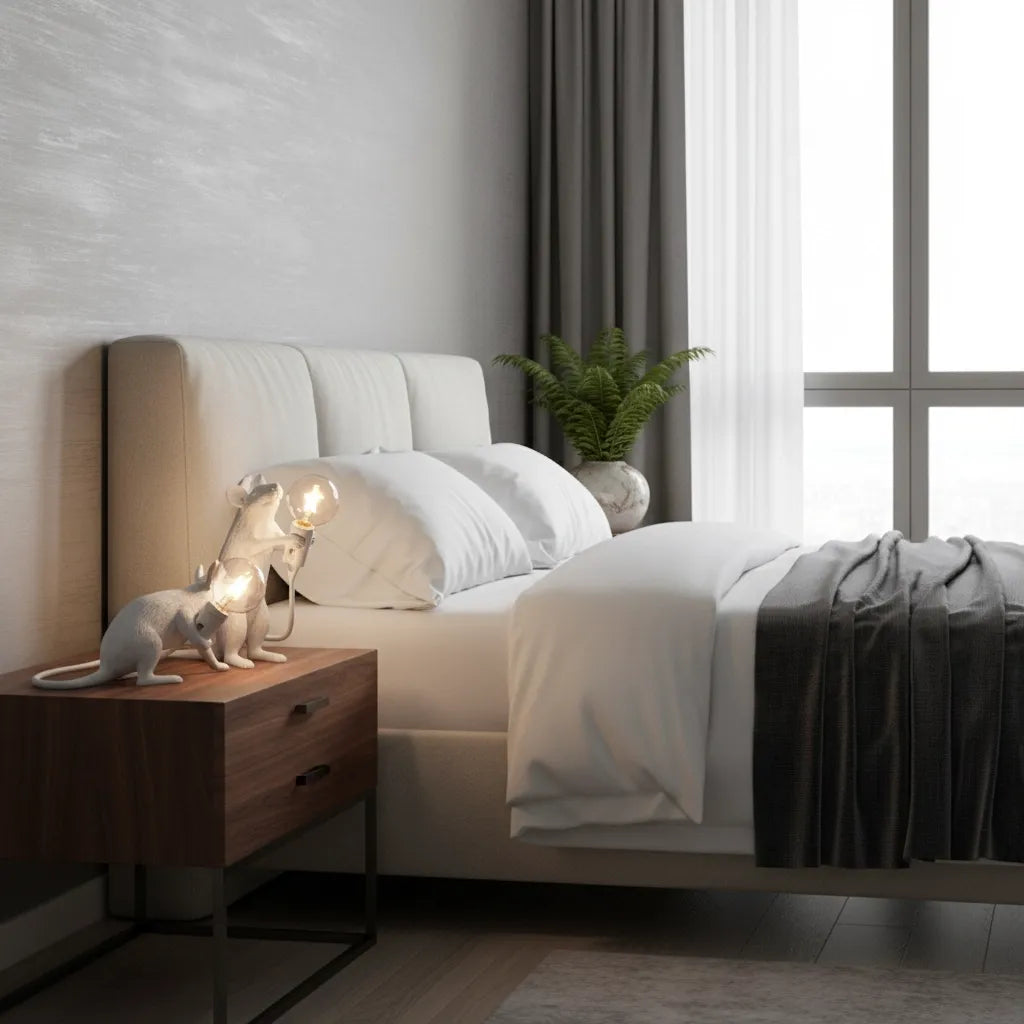 Lampe Originale de Chevet