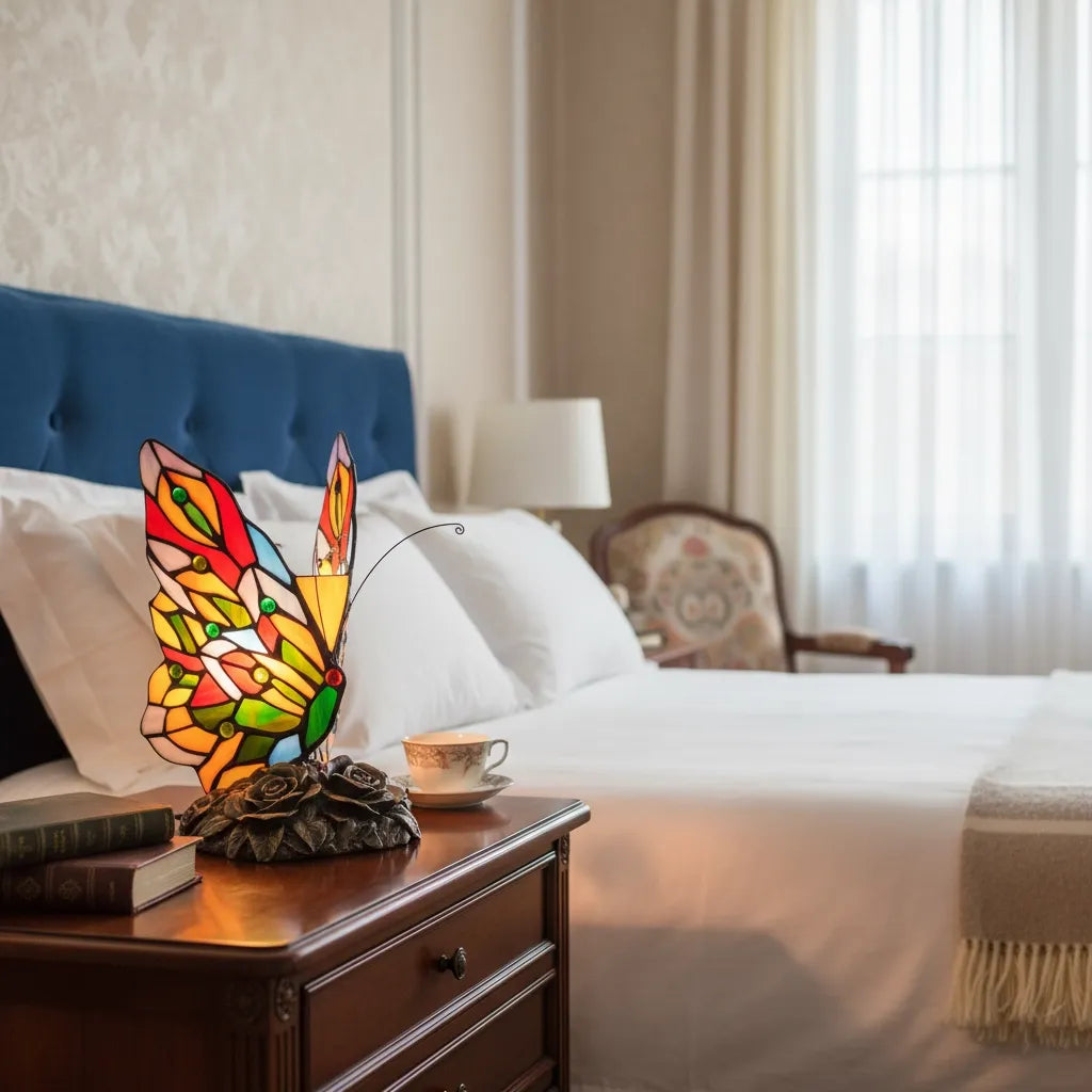 Lampe Papillon Tiffany