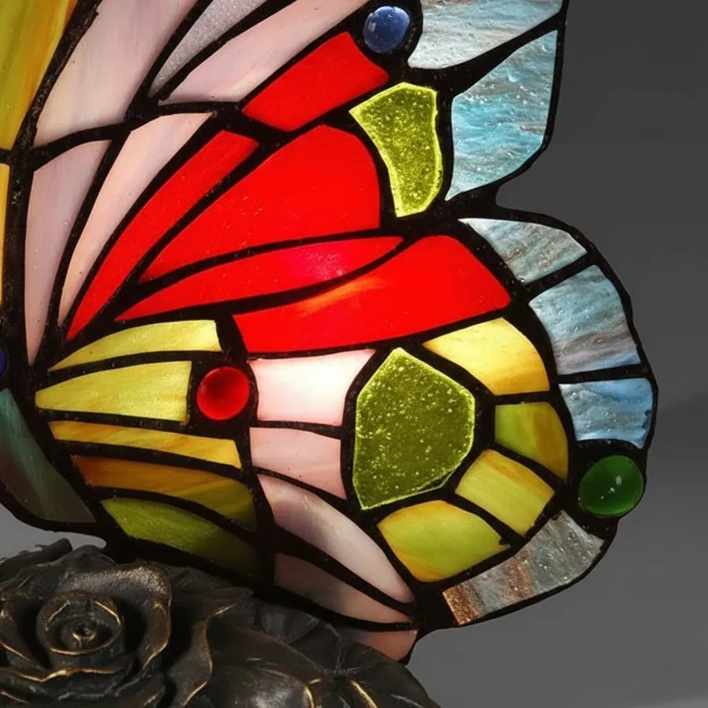 Lampe Papillon Tiffany Vintage