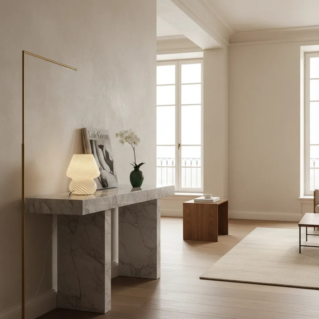 Lampe Pâte de Verre