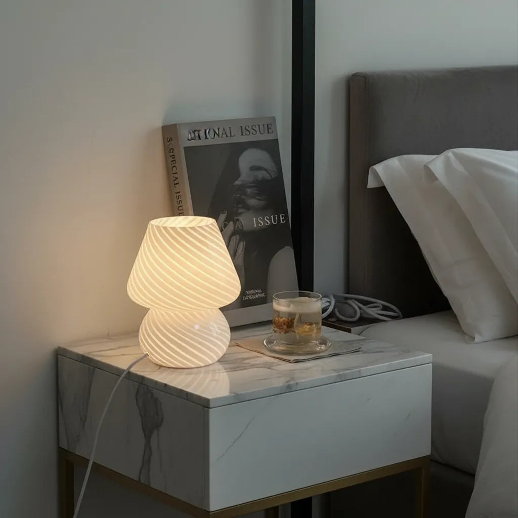 Lampe Pâte de Verre