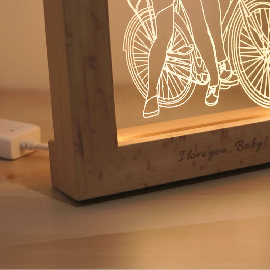 Lampe Photo Personnalisée