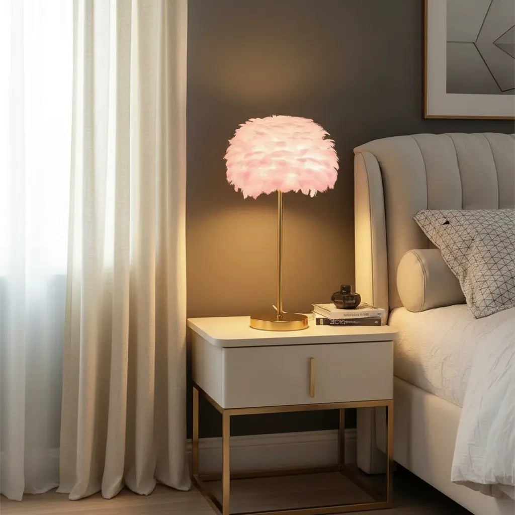Lampe Plume Chic