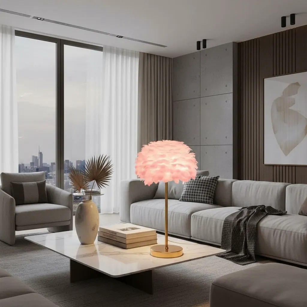 Lampe Plume Chic