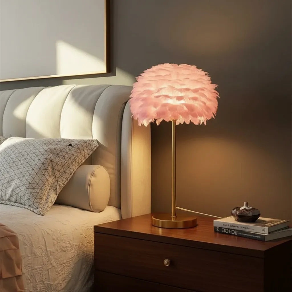 Lampe Plume Chic