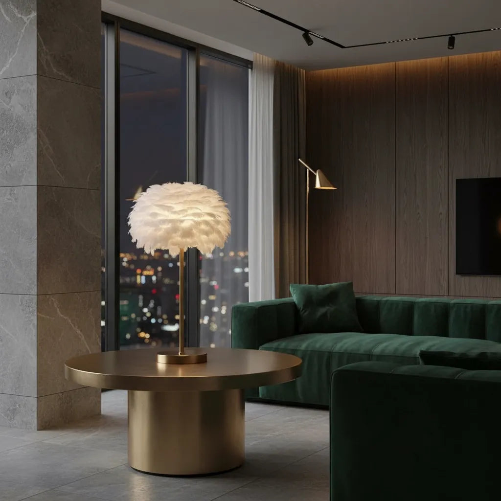 Lampe Plume Chic