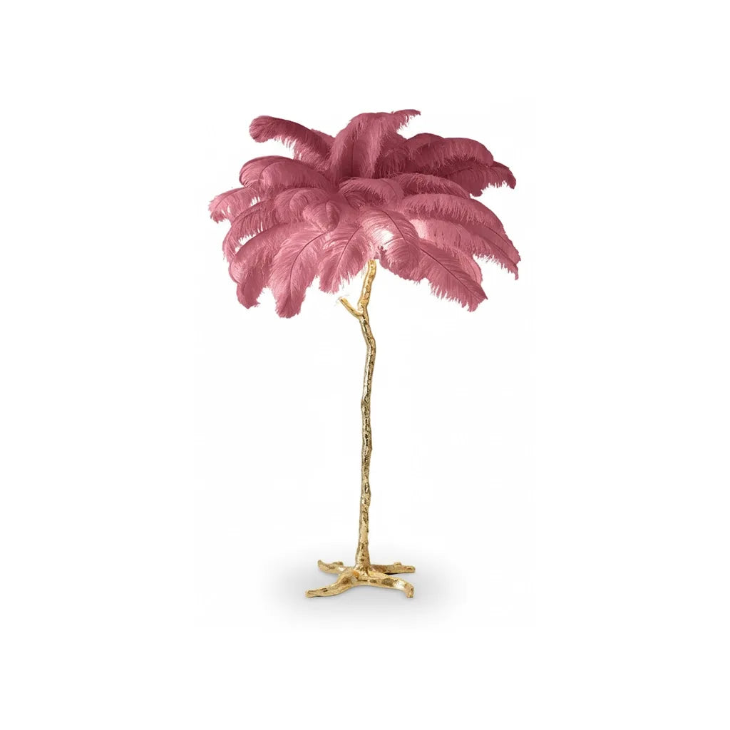 Lampe Plume d'Autruche