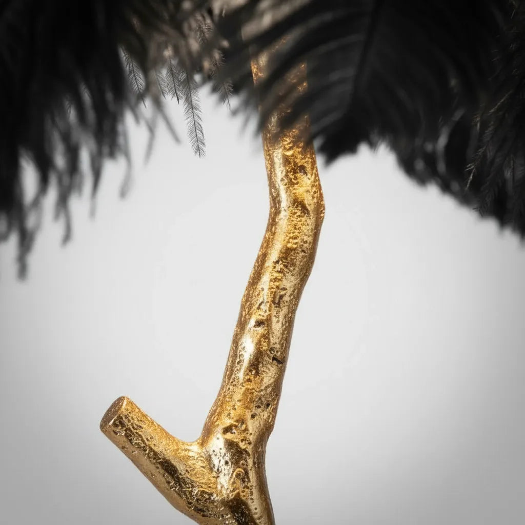 Lampe Plume d'Autruche