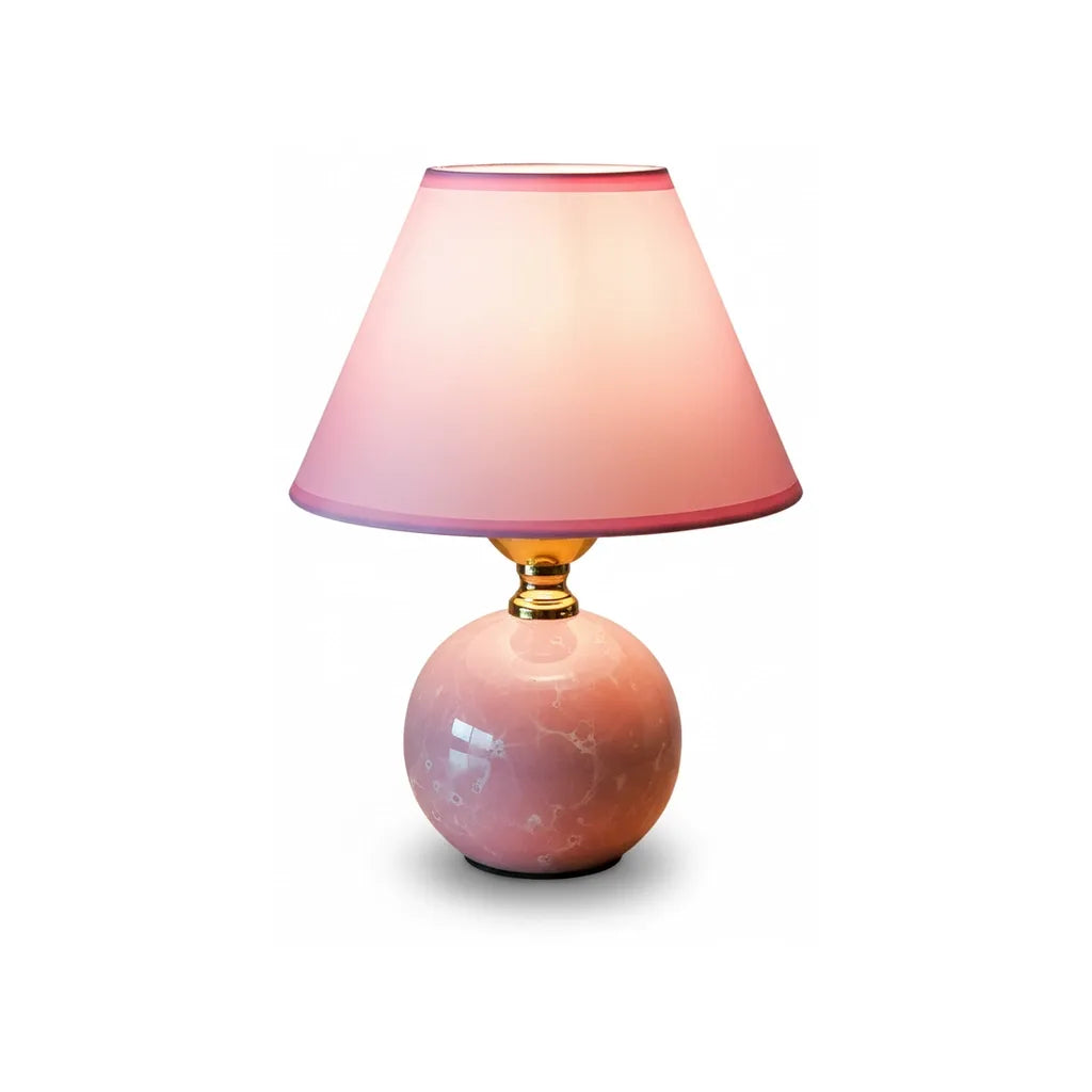 Lampe Rose de Chevet