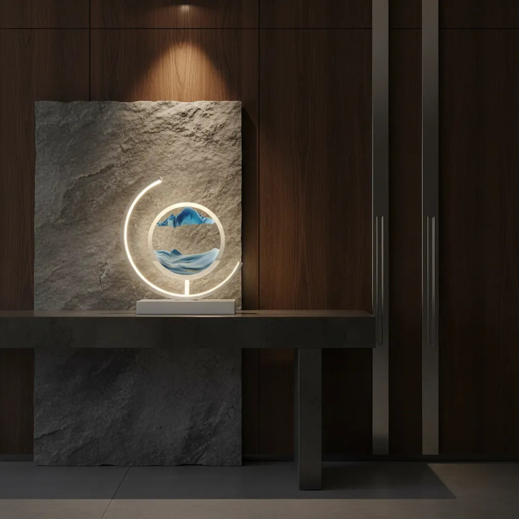 Lampe Sable Mouvant