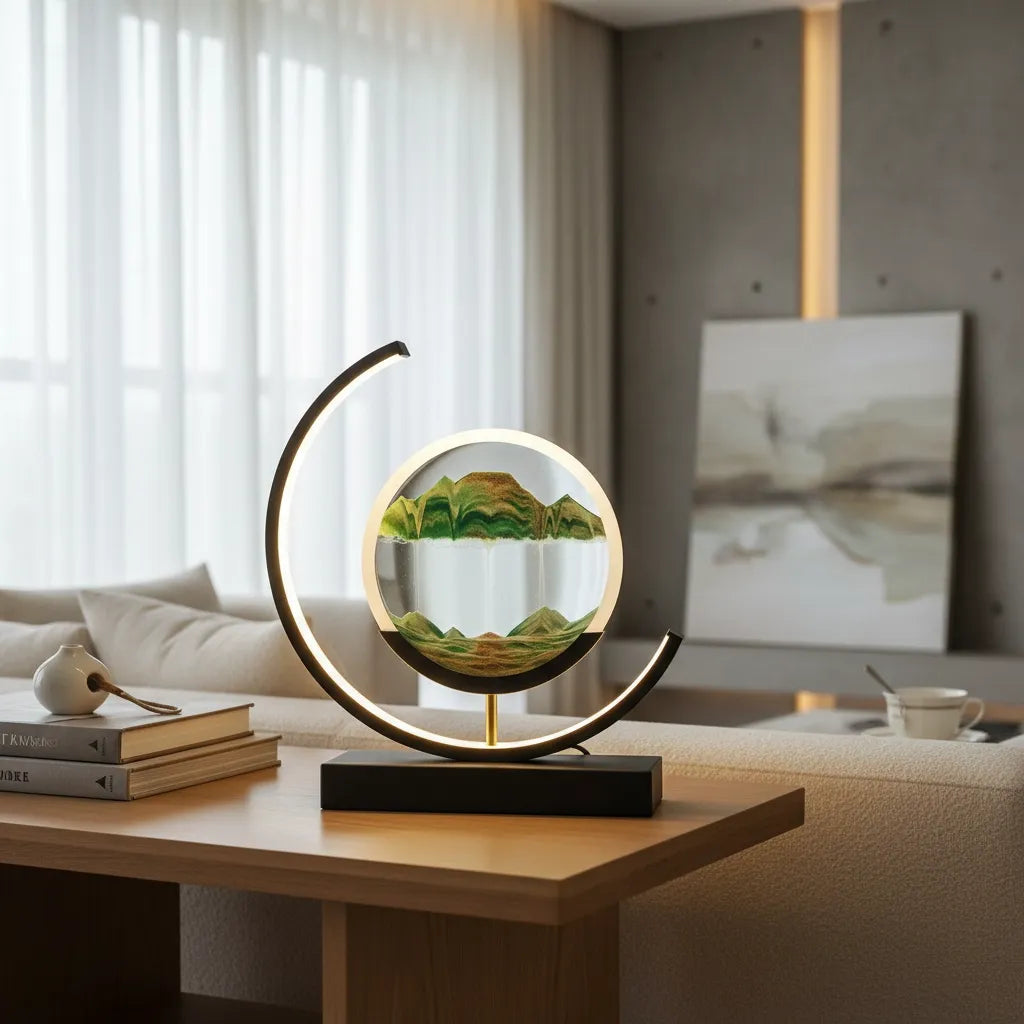 Lampe Sable Mouvant