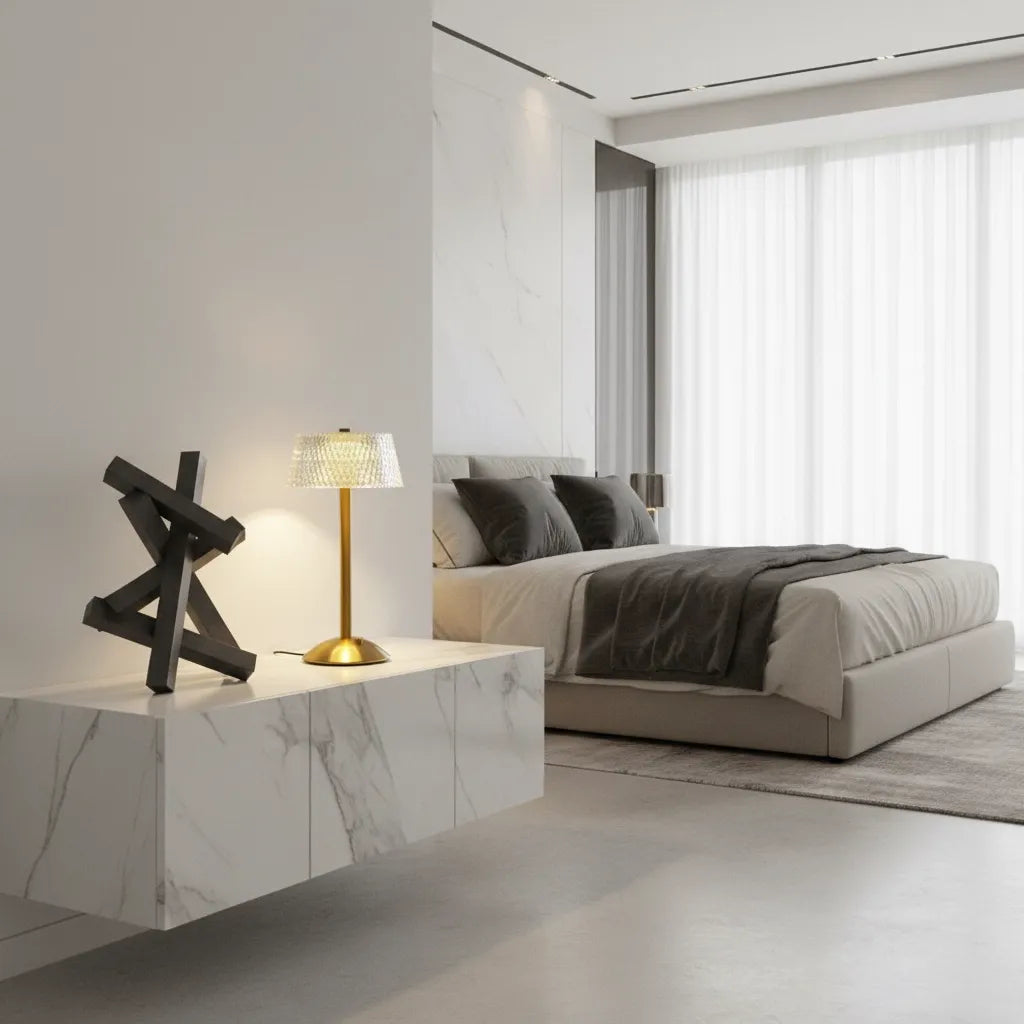 Lampe Sans Fil Cristal