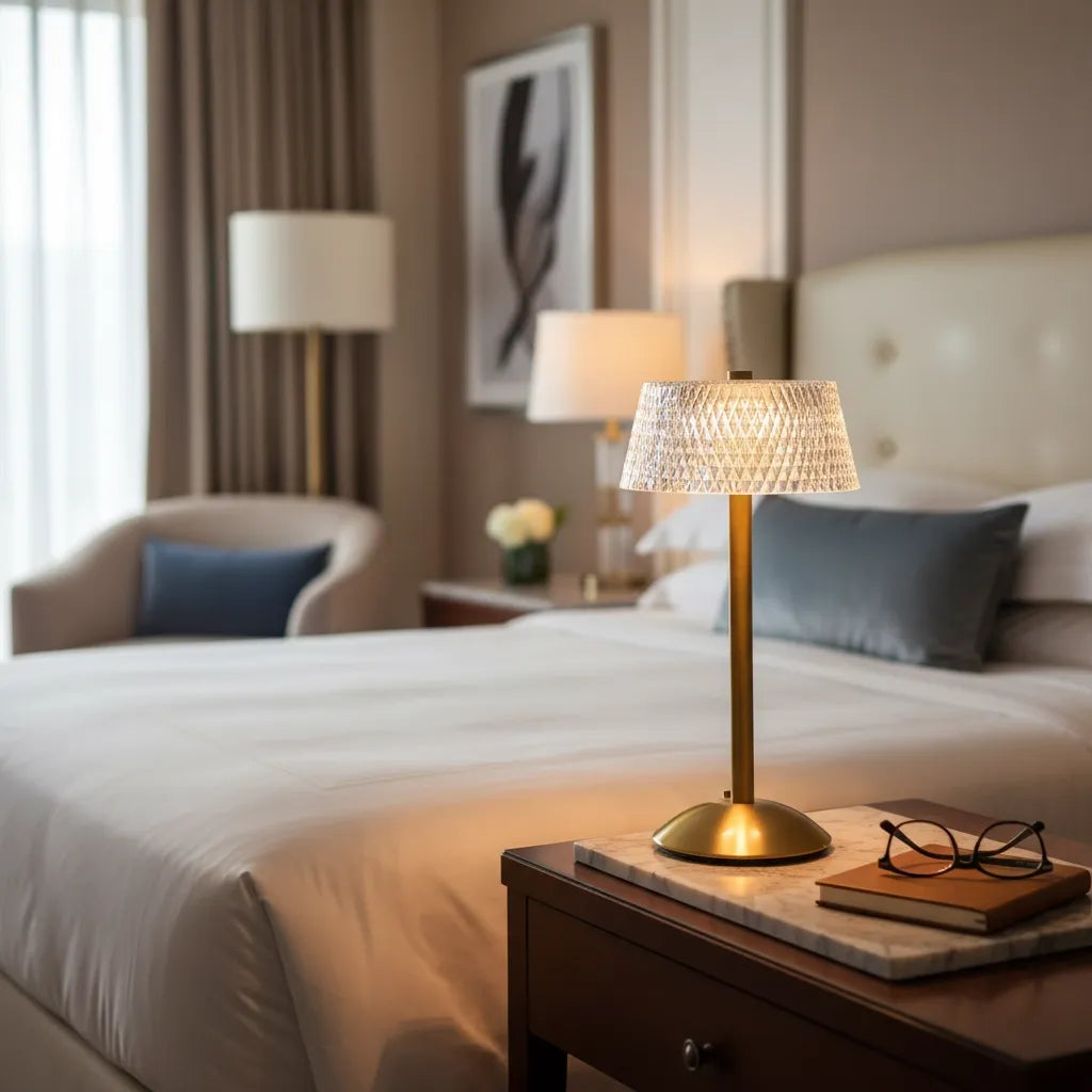 Lampe Sans Fil Cristal