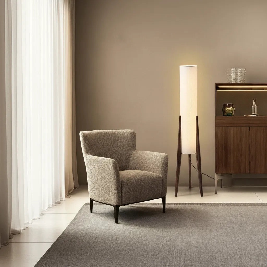 Lampe sur Pied Japonaise