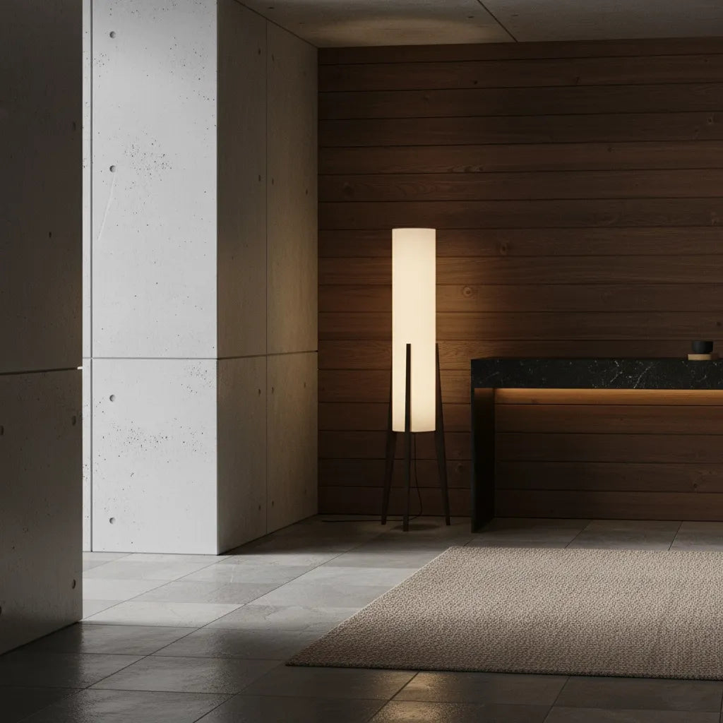 Lampe sur Pied Japonaise