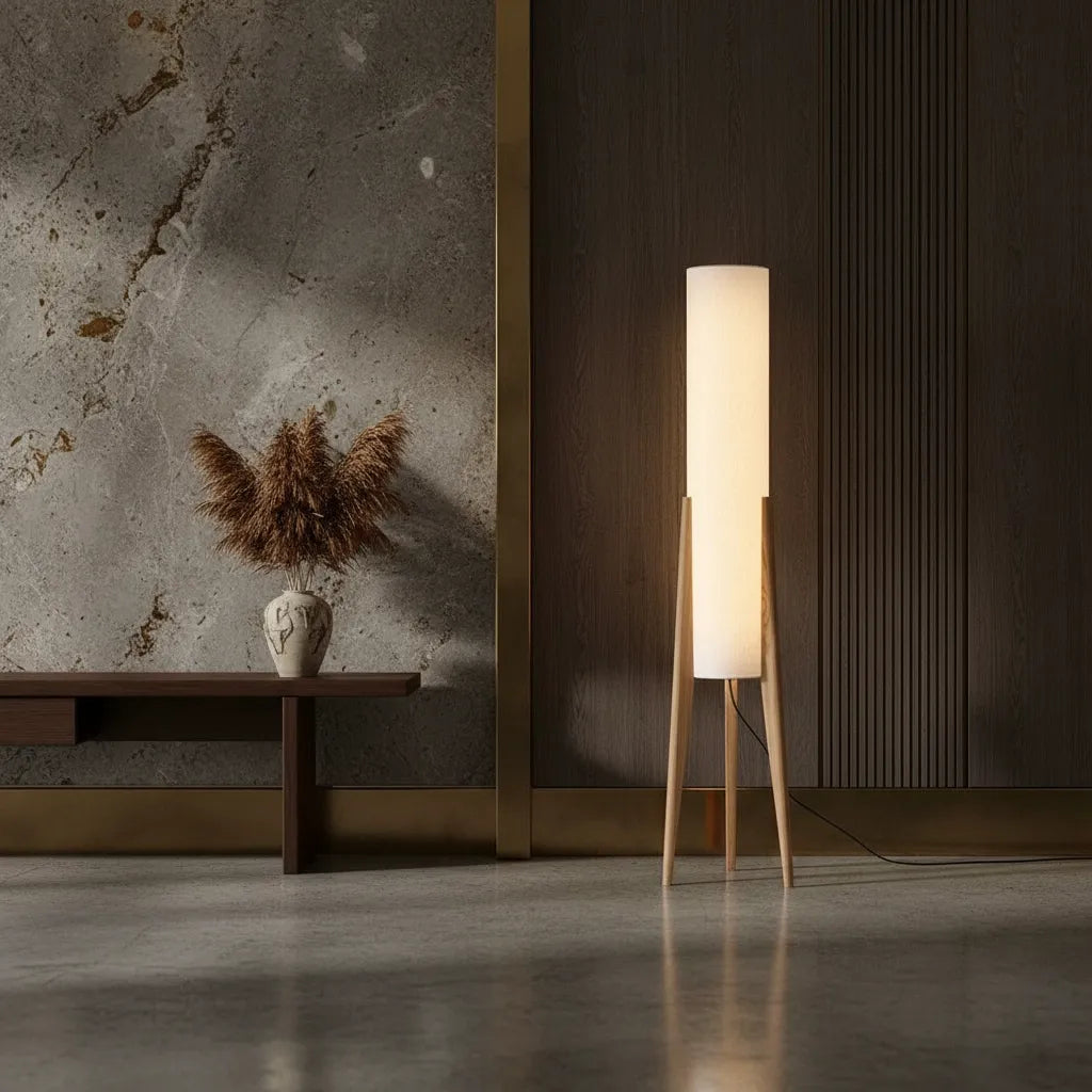 Lampe sur Pied Japonaise